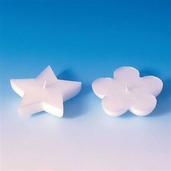 MOLDE ESTRELA E FLOR FLUTUANTES