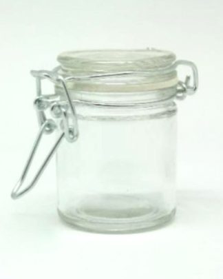 Boião Mini Cilindrico tampa de pressão