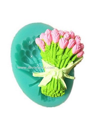 Bouquet de Rosas Molde Silicone