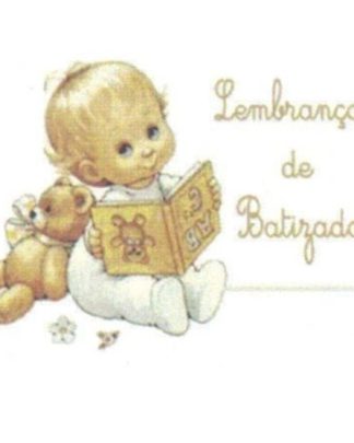 CARTÃO BATIZADO LIVRO