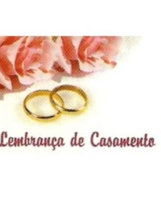 CARTÃO CASAMENTO Rosas/Alianças Pac10