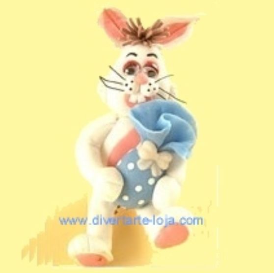 Coelho Grande molde de silicone