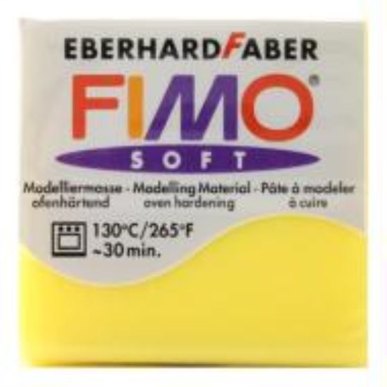 FIMO TRANSP AMARELO 104