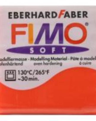 FIMO TRANSP VERMELHO 204