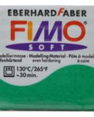 FIMO VERDE GLITTER 502