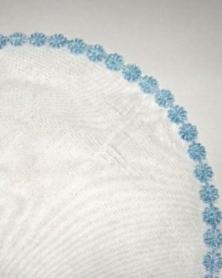 ORGANZA BORDADO FLORES A