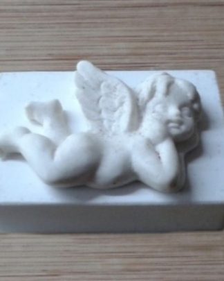 Retangular com anjo molde silicone