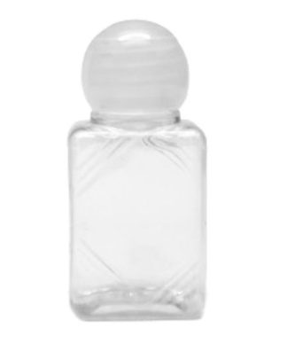 FRASCO PET 30 ML RETANGULAR TP/1