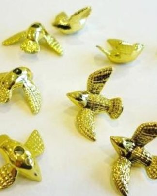 Pombinhas douradas 3D 10