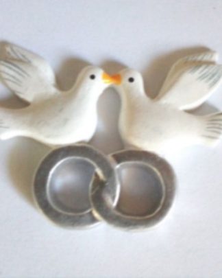 Pombinhas com aliança