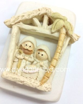 Sabonete Presépio Palmeira Molde de silicone