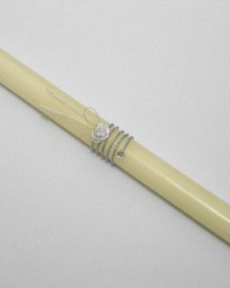 VELA BATIZADO PRATEADO 4