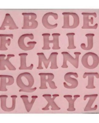 Alfabeto 2 molde silicone alimentar