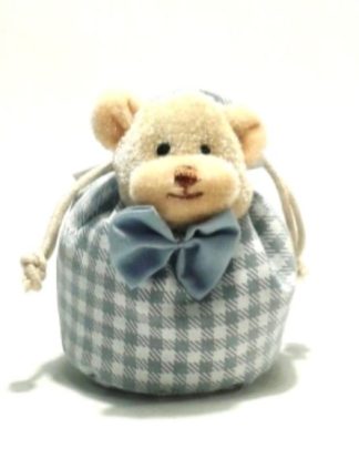 Ursinho Azul quadrados - Ambientador