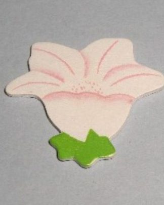 FLOR BRANCA E ROSA