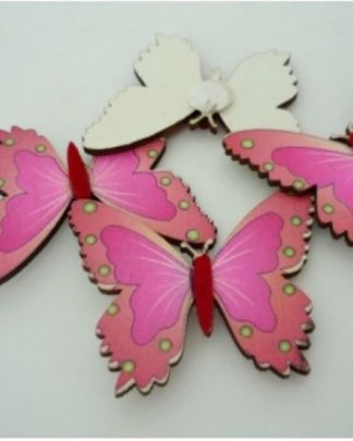 BORBOLETA ROSA
