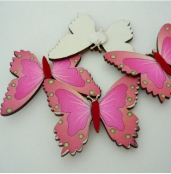 BORBOLETA ROSA