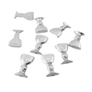 Calices Prateados Comunhão