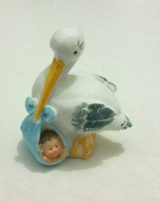 CEGONHA COM MENINO 2 resina