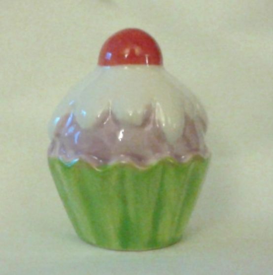Cup Cake Menta e Cereja
