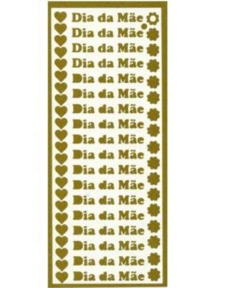 DIA DA MÃE COR/FLOR DOURADO