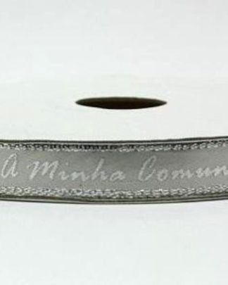 Fita Cetim A Minha Comunhão Prateada