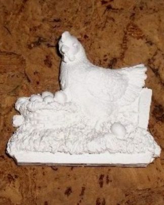 Galinha com Ovos molde de silicone