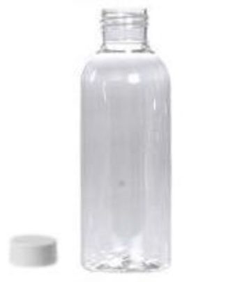 Frasco PET 125 ML com tampa de rosca