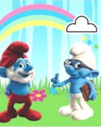GUARDANAPO SMURFS (ESTRUNFES)