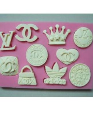 Logos Marcas Carros Molde Silicone Alimentar