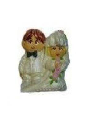 Noivos em Branco Molde Silicone