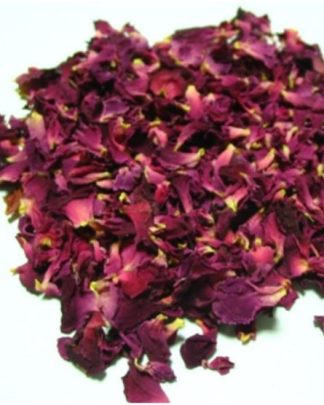 PETALAS DE ROSA DESIDRATADAS