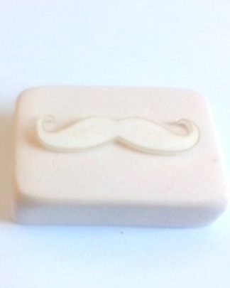 Sabonete com bigode molde silicone