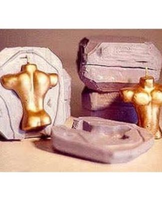 Busto masculino 3D - 1 unidade