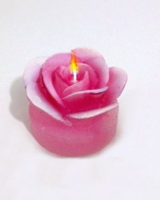 VELA PEQUENA ROSA