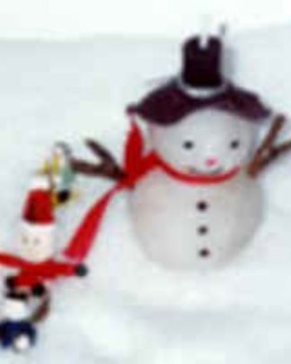VELA BONECO DA NEVE
