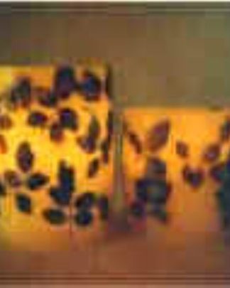 LUMINÁRIA FOLHAS ROSEIRA