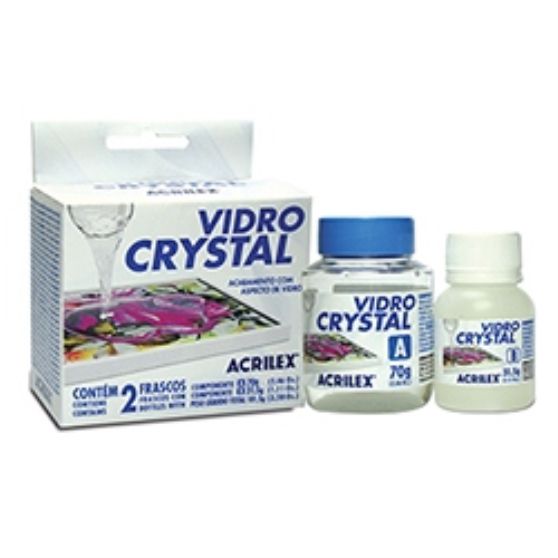 VERNIZ VIDRO CRISTAL ACRILEX