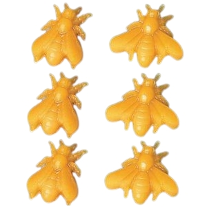 Molde Abelhinhas 6 cavidades