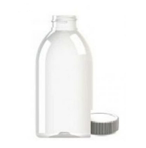 Frasco PET 500ml cilindrico tampa de rosca