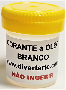 Corante em pó para Velas Branco 8GR