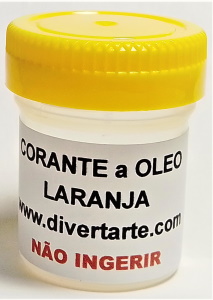 Corante em pó para Velas Laranja 8 g