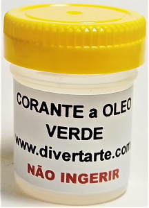 Corante em pó para Velas Verde 8 g