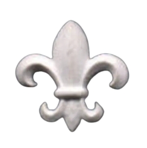 Flor de Lis Molde de Silicone