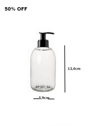 FRASCO PET TRANSPARENTE 250 ml DOSEADOR
