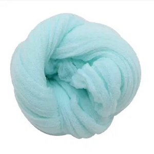 MEIA DE SEDA AZUL BEBE 17