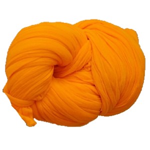 Meia de Seda Laranja 019