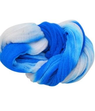 Mesclada Turquesa e Branco M08