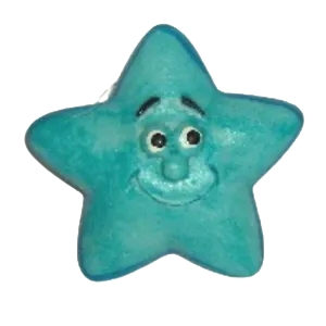 Molde Silicone Estrela com carinha