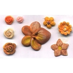 Molde Silicone Flores 2